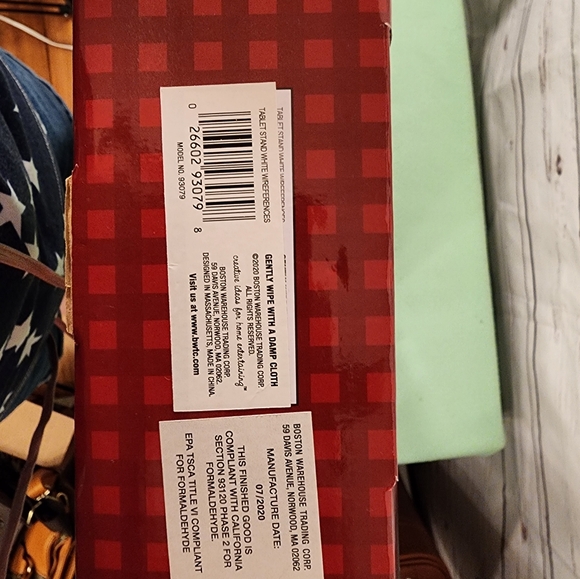 Cookbook Tablet Stand w/ measurements white Cutting Board look - Picture 4 of 8